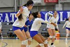 Volleyball vs Babson  Wheaton Women's Volleyball vs Babson College. - Photo by Keith Nordstrom : Wheaton, Volleyball, VB